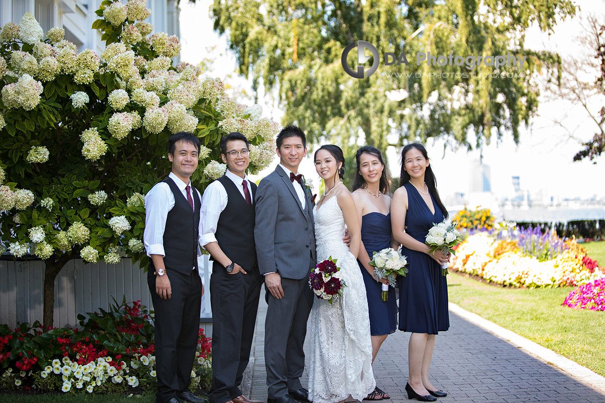 Bridal Party at Royal Canadian Yacht Club 