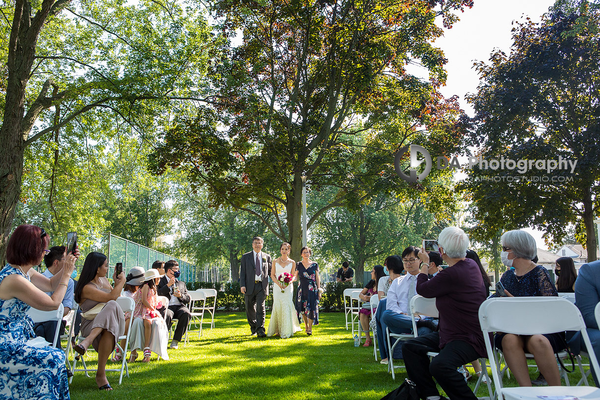 Royal Canadian Yacht Club Wedding Ceremony