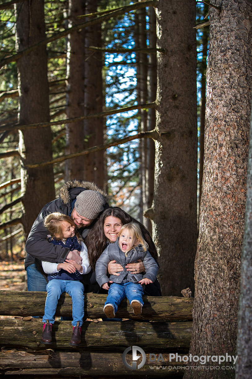 Fun family photo in Guelph