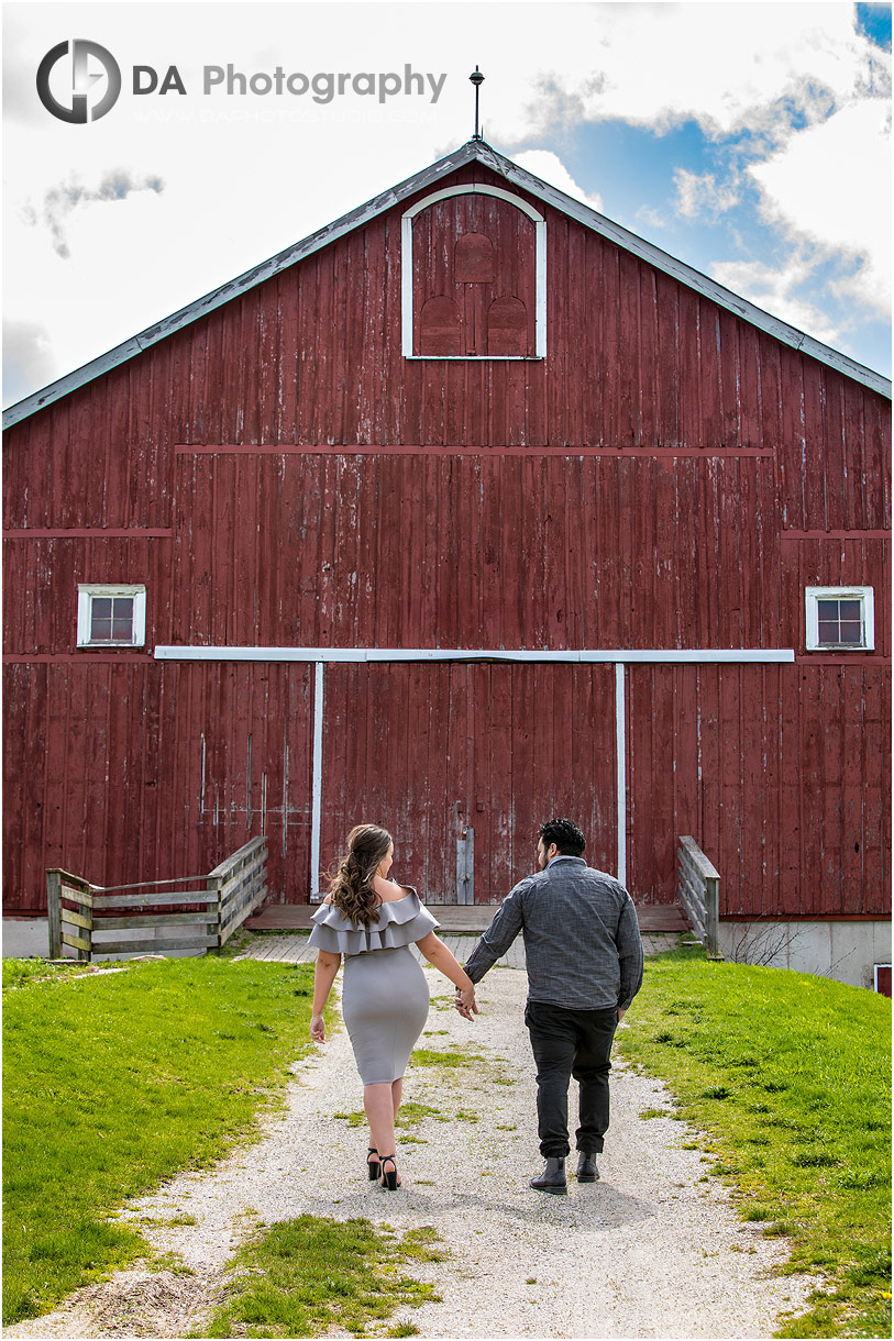 Barn engagement at Country Heritage Park