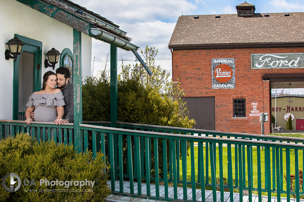 Country Heritage Park engagement photo