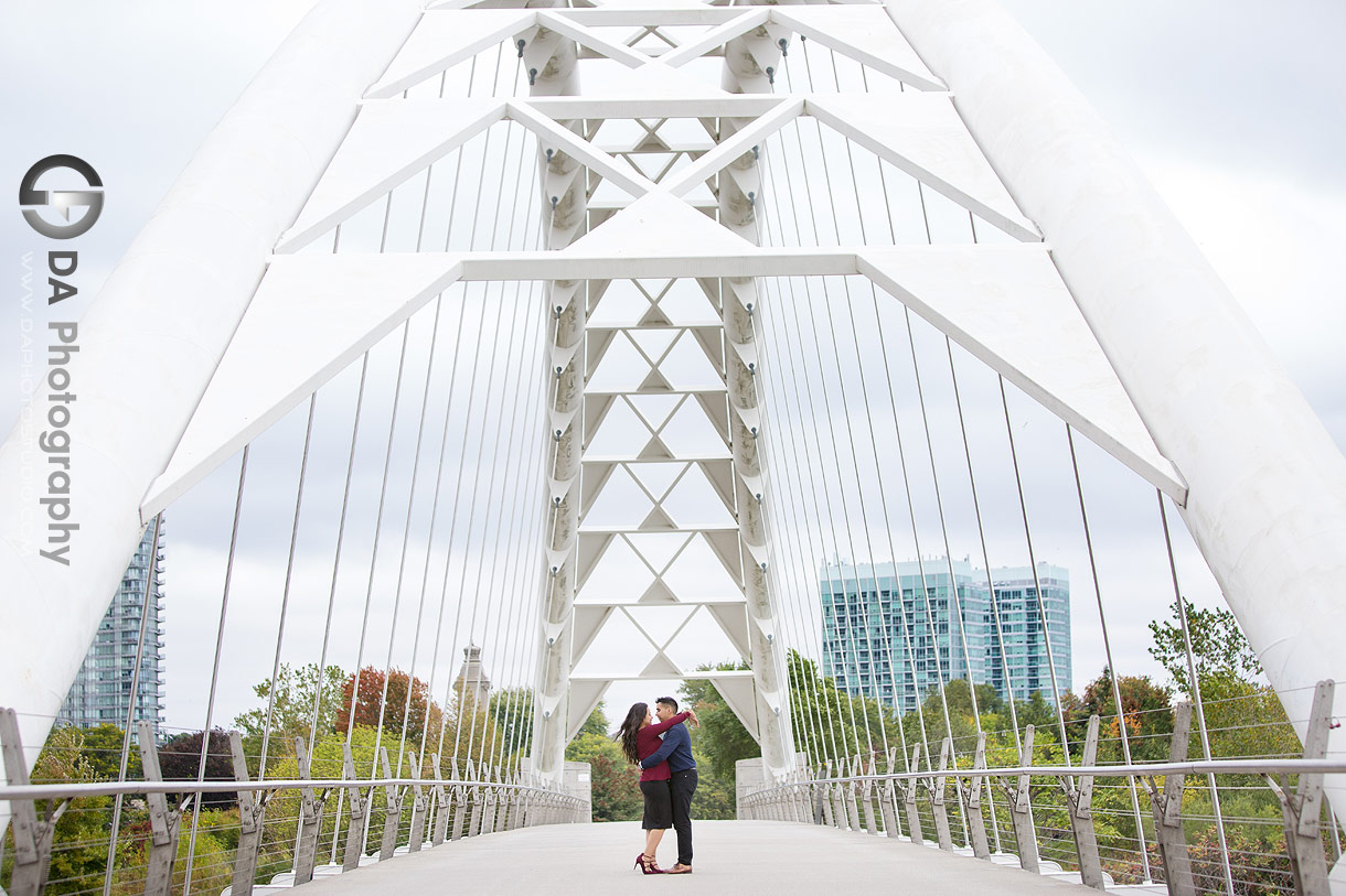 Humber Bay Arch Bridge Engagement Photographer