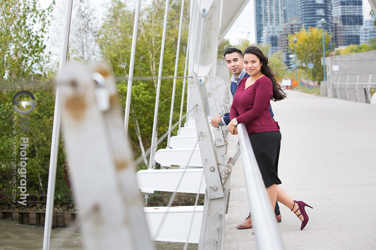 Engagements at Humber Bay Arch Bridge