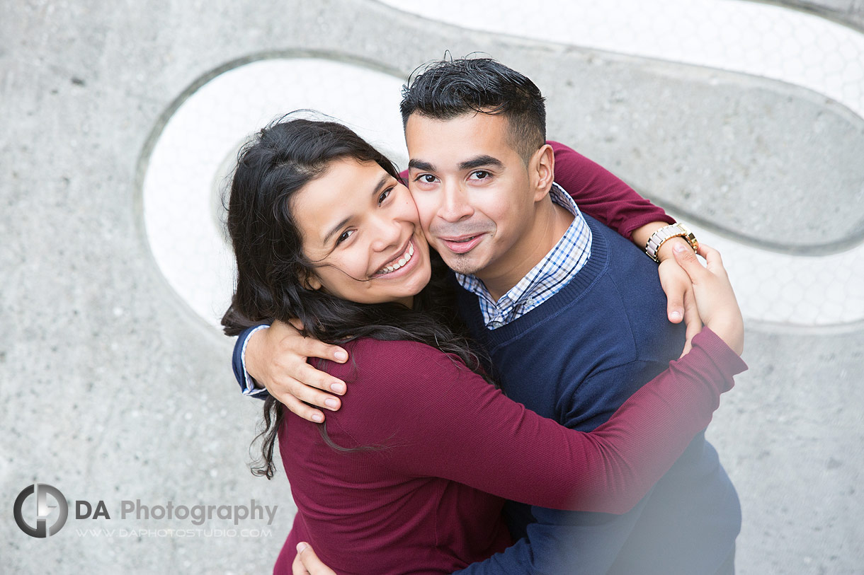 Top engagement photographers at Engagement at Humber Bay Arch Bridge