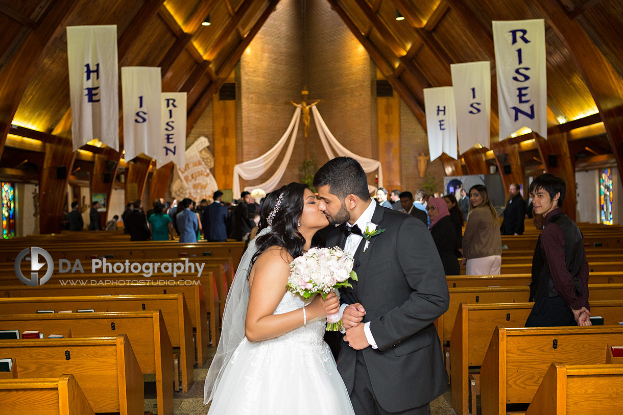 Church Wedding ceremony photographer