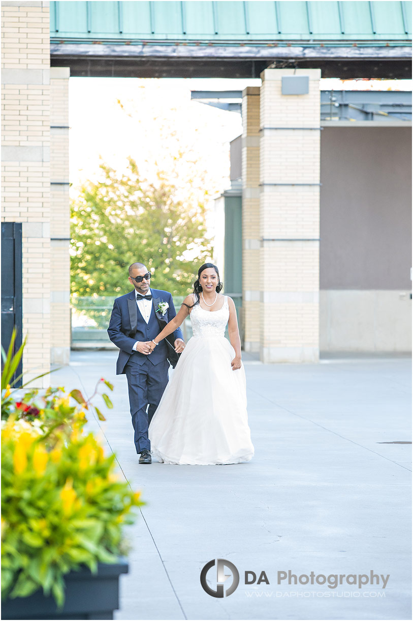 Wedding Dress at City Hall