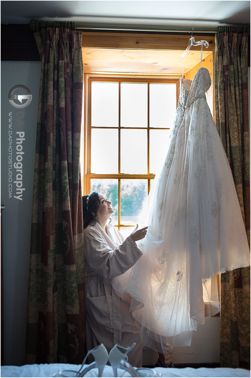 Wedding Dress at MillCroft Inn and Spa