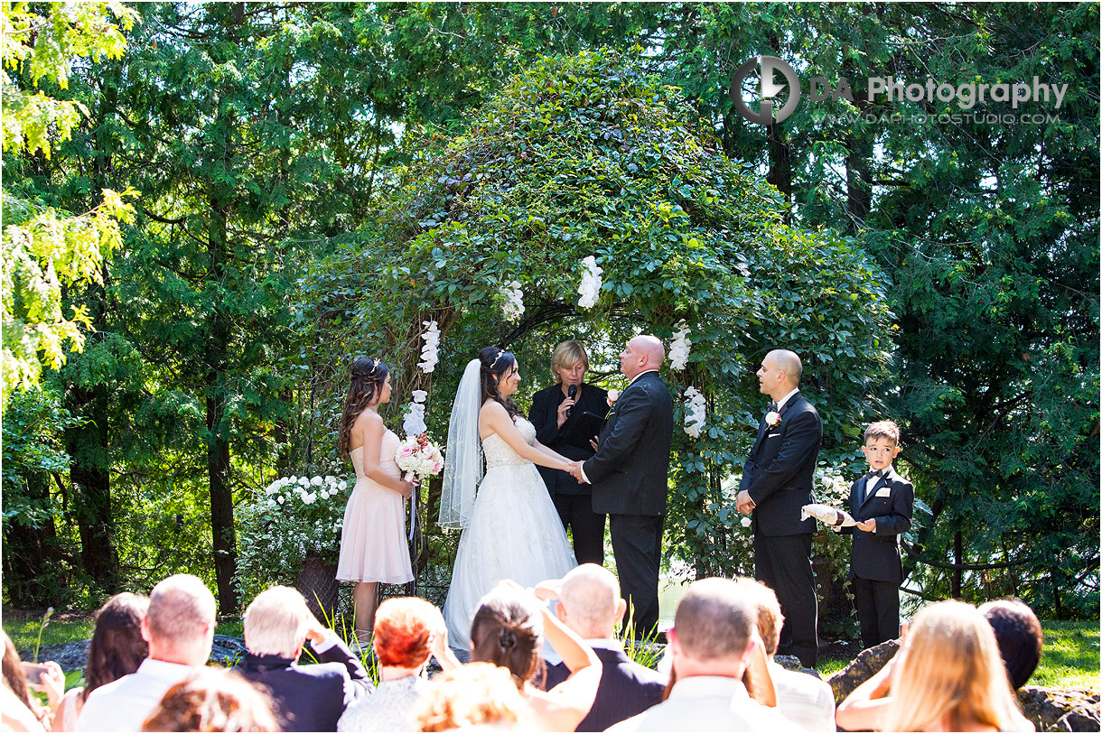 MillCroft Inn and Spa Outdoor Wedding