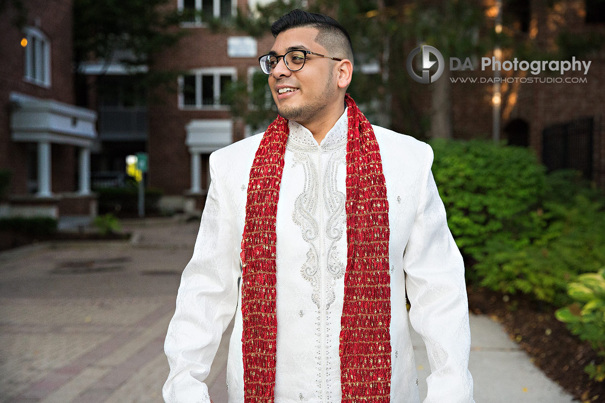 Groom at Hindu Temple