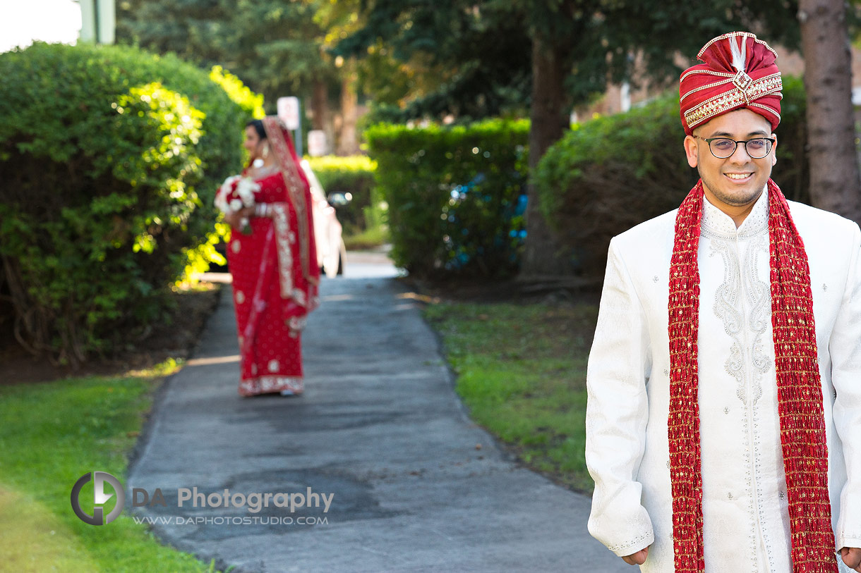 Bride and Groom in Mississauga