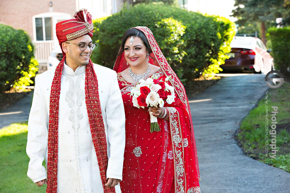 First Look at Hindu Temple Wedding