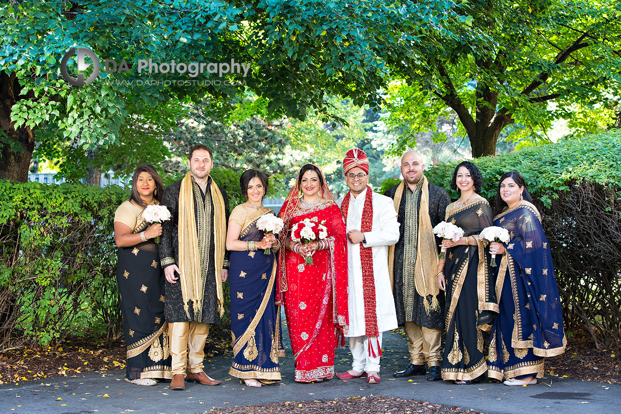 Wedding Dress at Hindu Temple