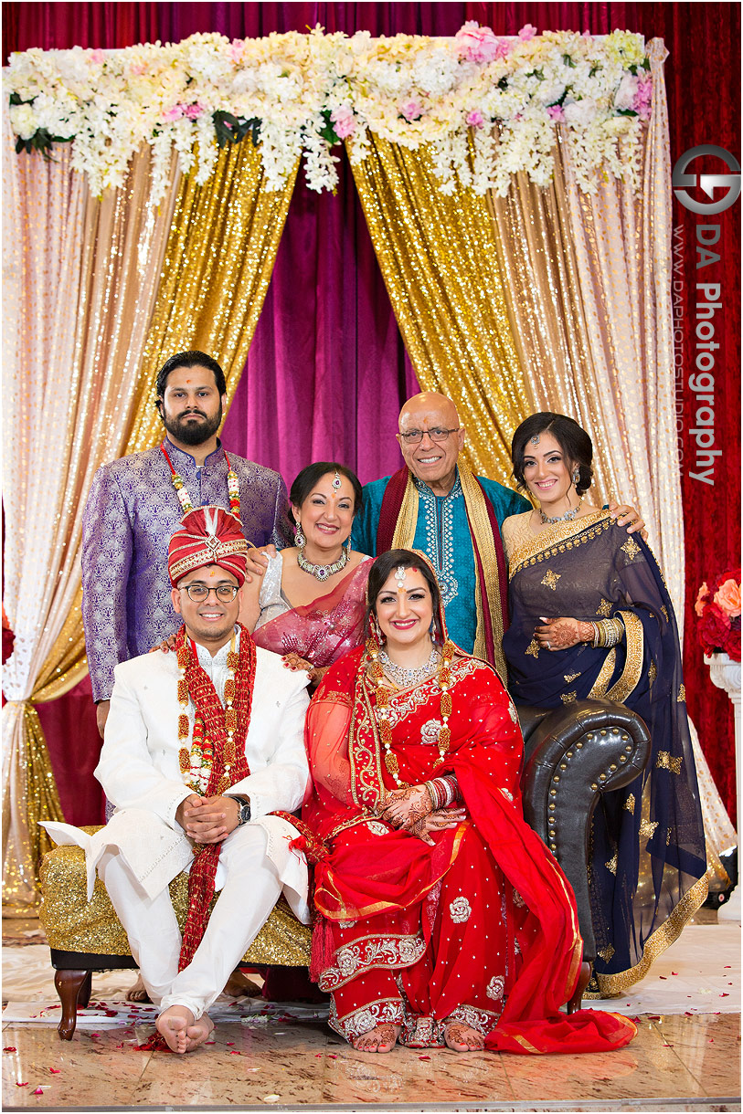 Wedding Ceremony at Hindu Temple in Mississauga