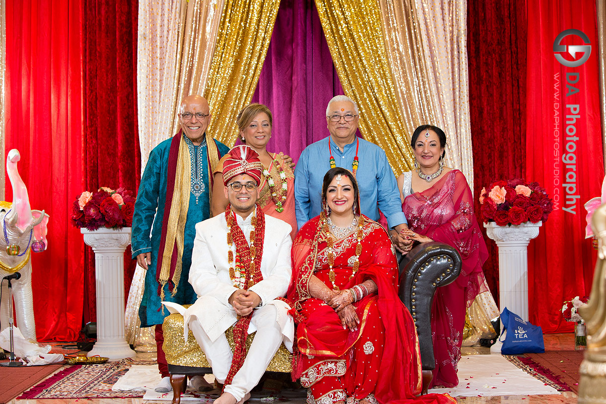 Wedding Photos at Hindu Temple in Mississauga
