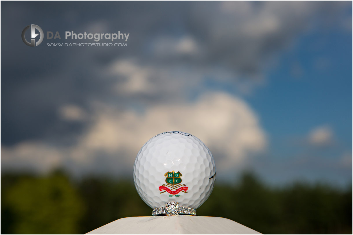 Engagement at Hamilton Golf Club in Ancaster