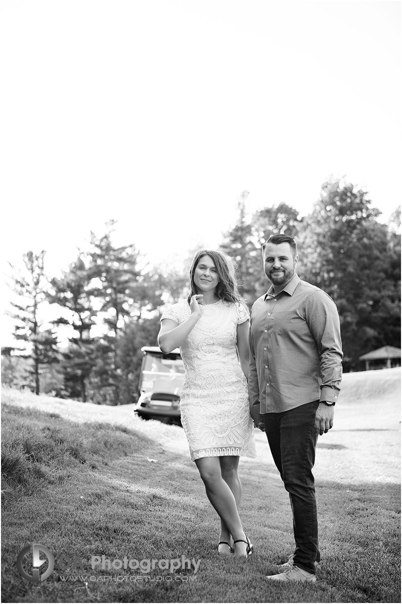 Hamilton Golf Club Engagement Photographer