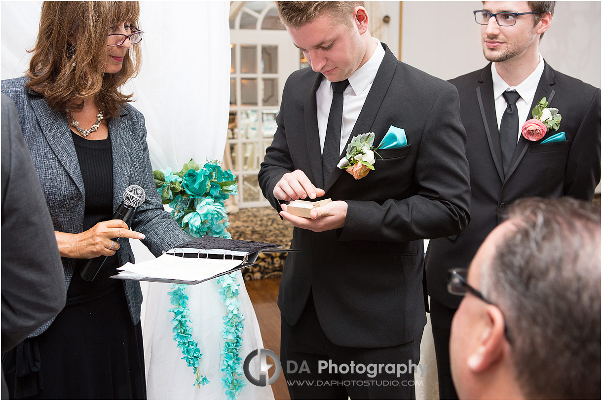 Wedding Ceremony at Roma’s Hospitality Centre