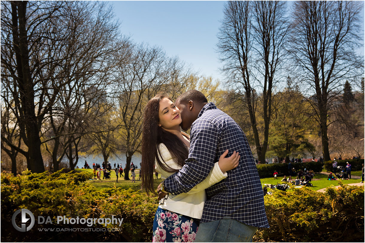 Engagement Photography at Hillside Gardens