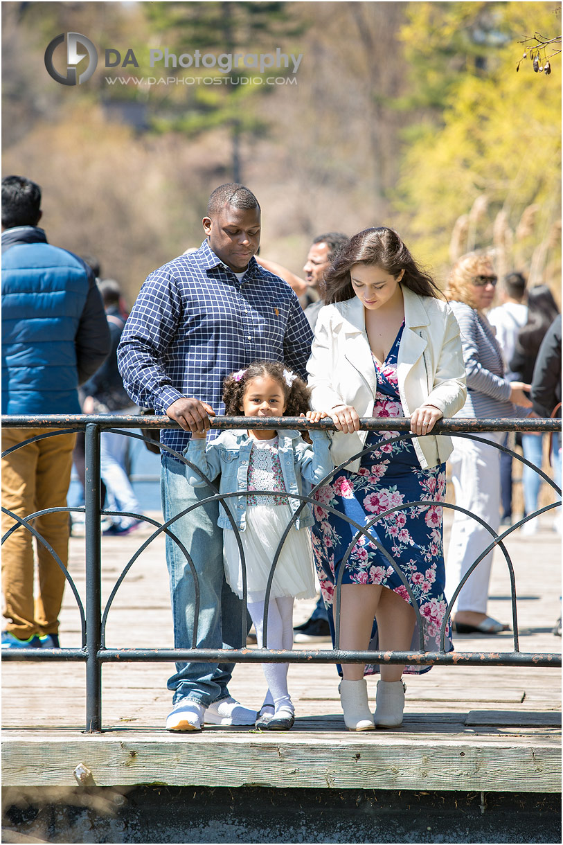 Family photos at High Park