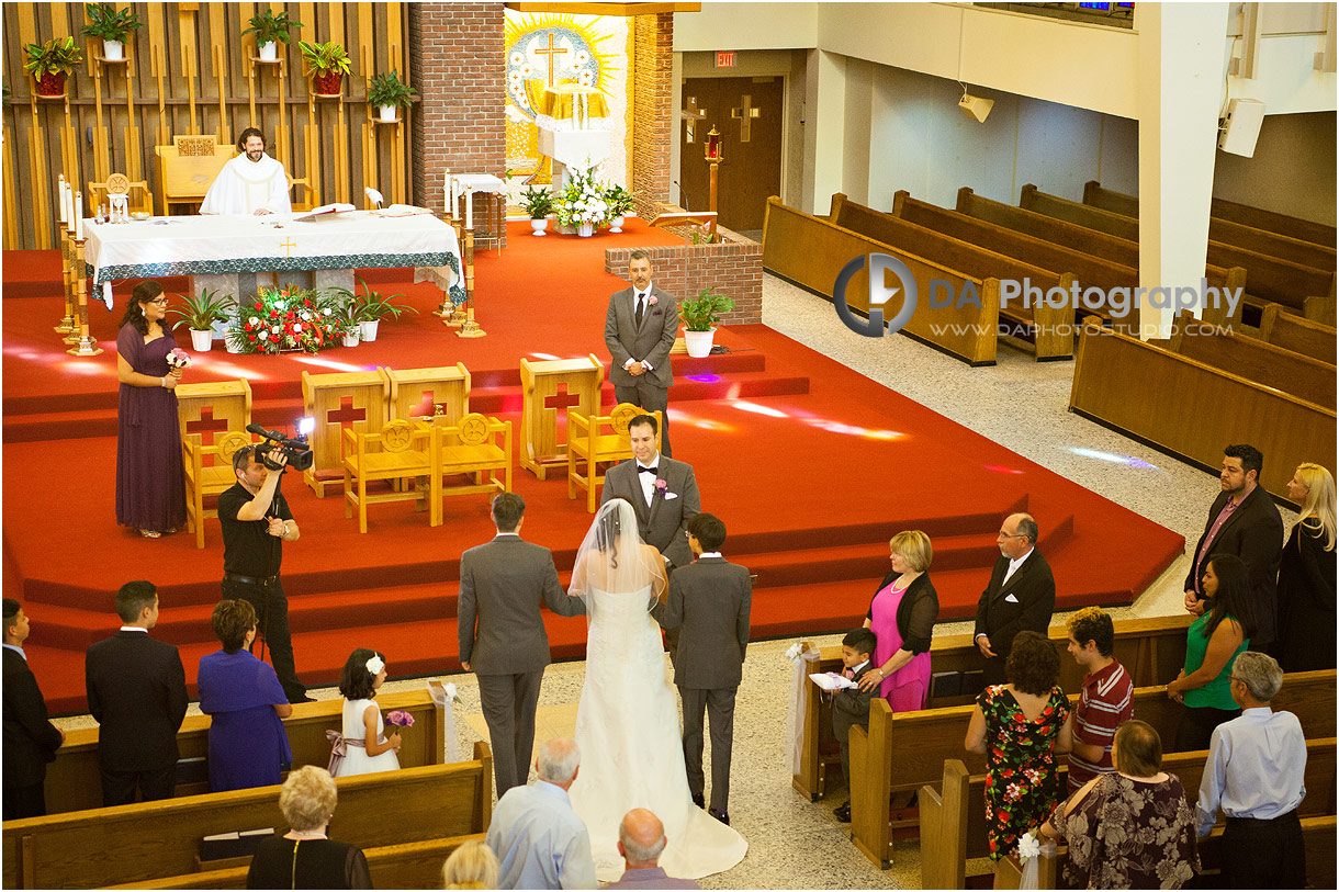 Church Wedding Ceremony in Brampton