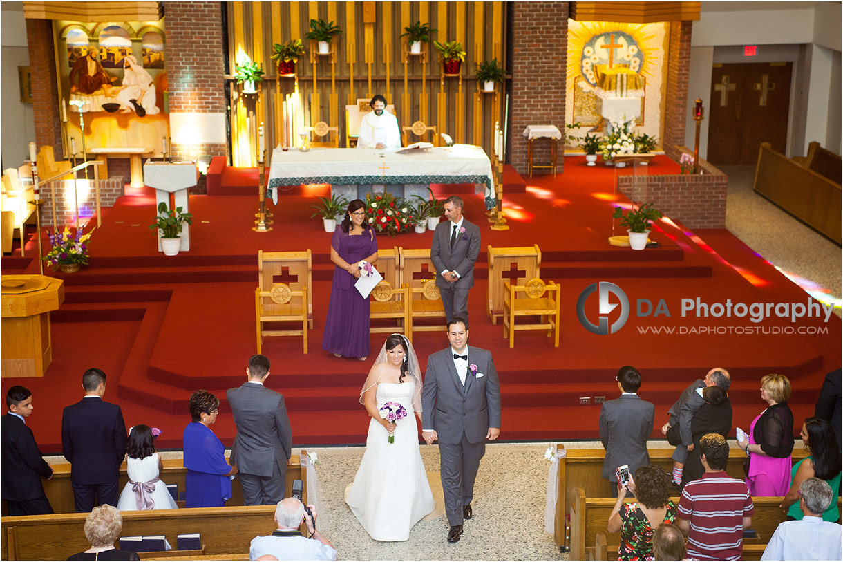 Church wedding ceremony photos