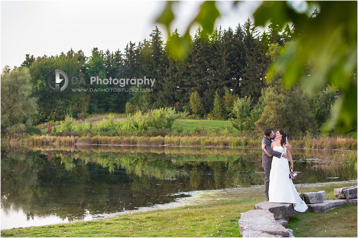 Bride and Groom in Caledon