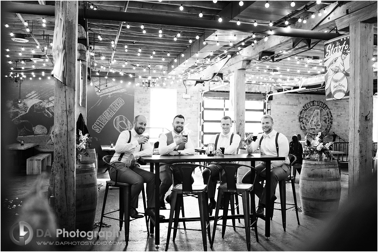Wedding Photo at Four Fathers Brewery in Cambridge