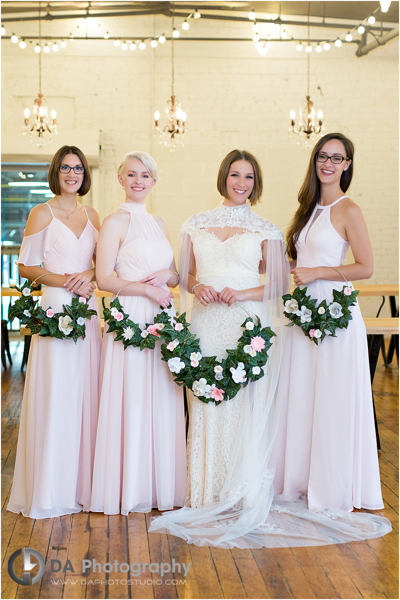 Bridesmaid Dresses at Four Fathers Brewery