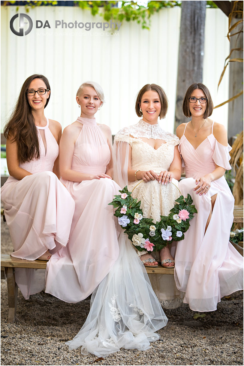 Bridesmaids in Cambridge