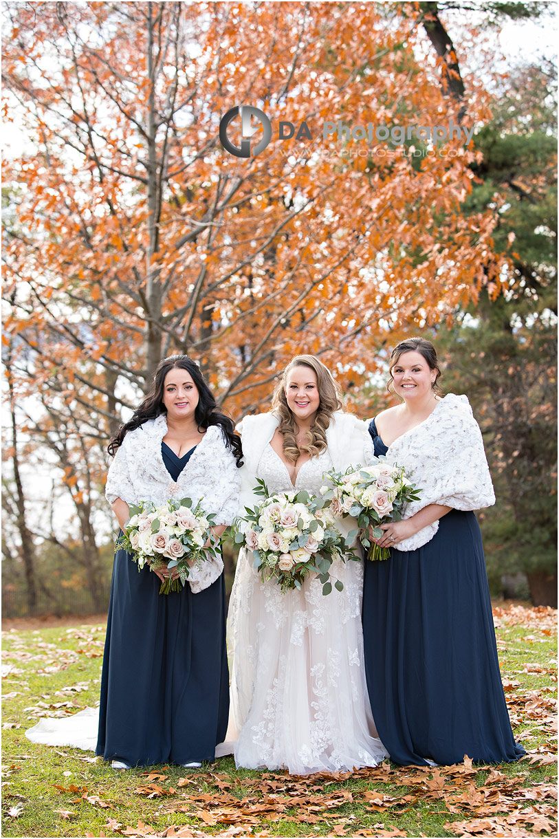 Bridesmaids at LaSalle Banquet Centre