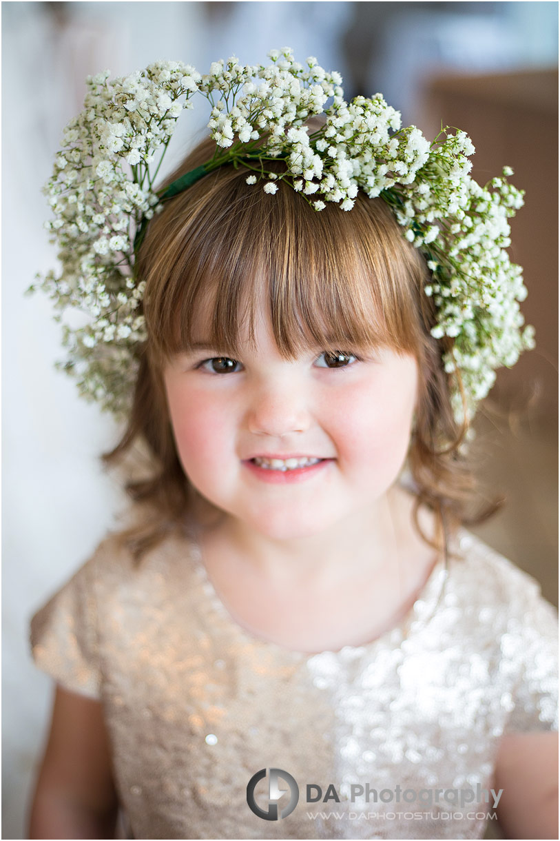 Flower Girl at LaSalle Banquet Centre