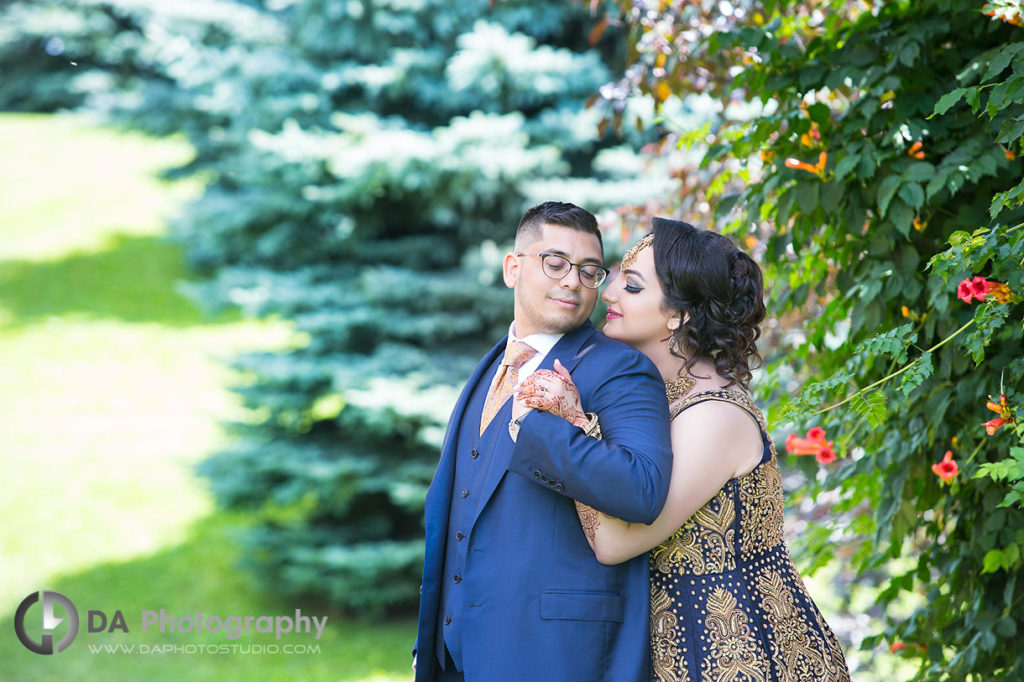 Bride and Groom at Bellagio Wedding