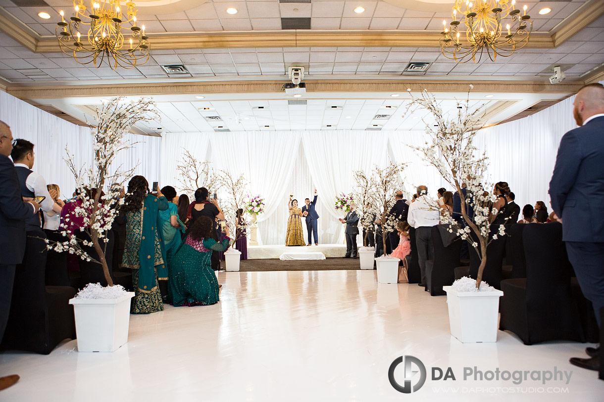 Wedding Ceremony at Bellagio in Vaughan