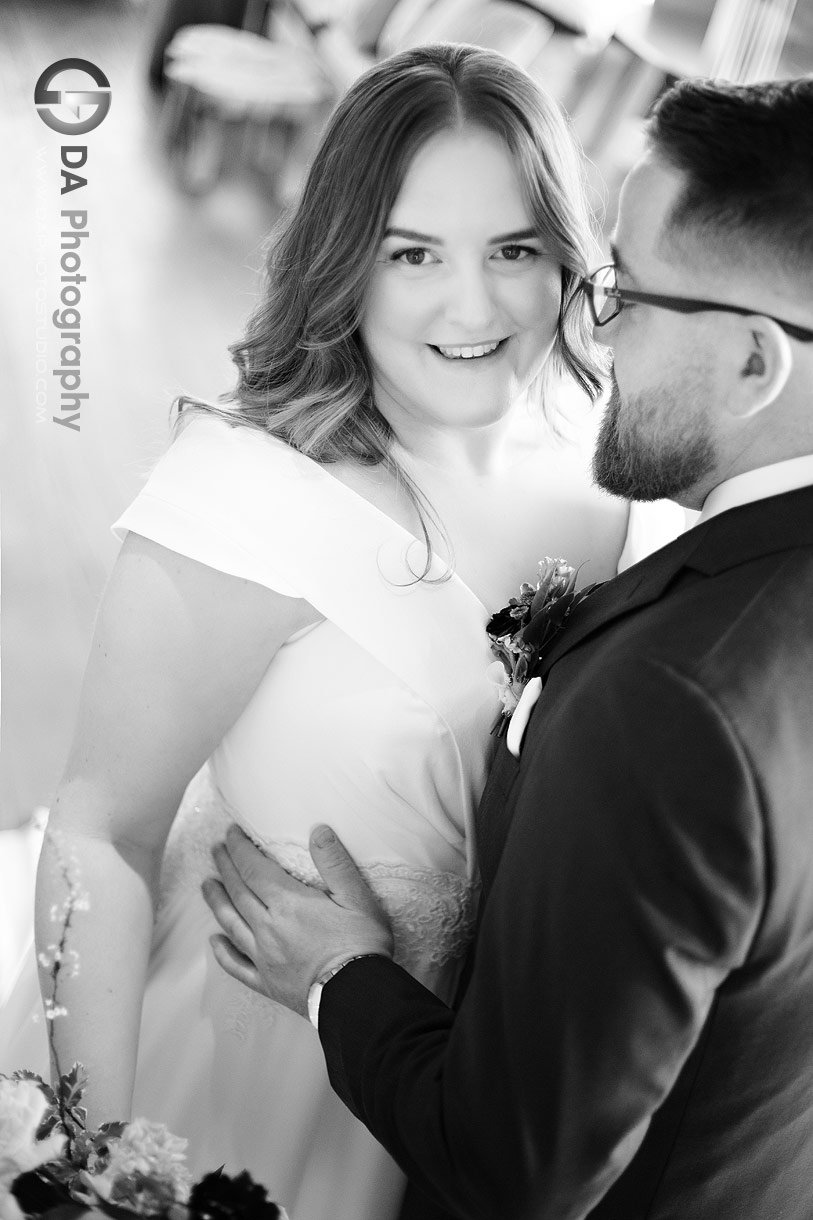 Bride and Groom at 1 Hotel in Toronto