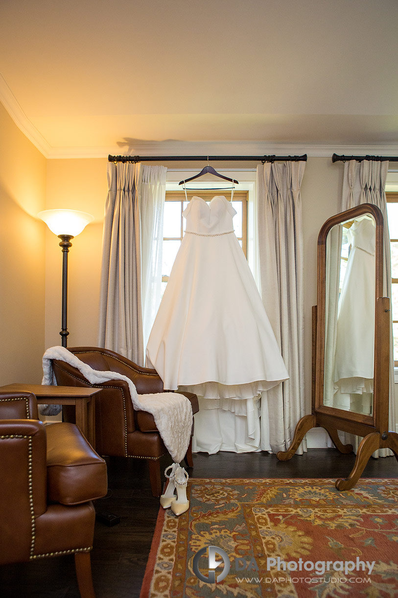 Wedding Dress at The Barracks Inn