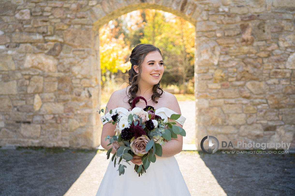 Bride at Hermitage Ruins