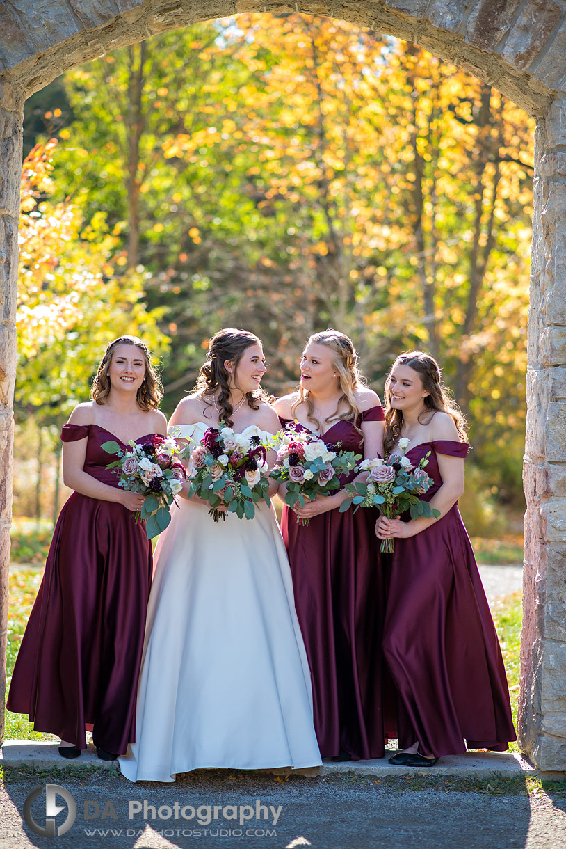 Bridesmaid Dresses at Hermitage Ruins