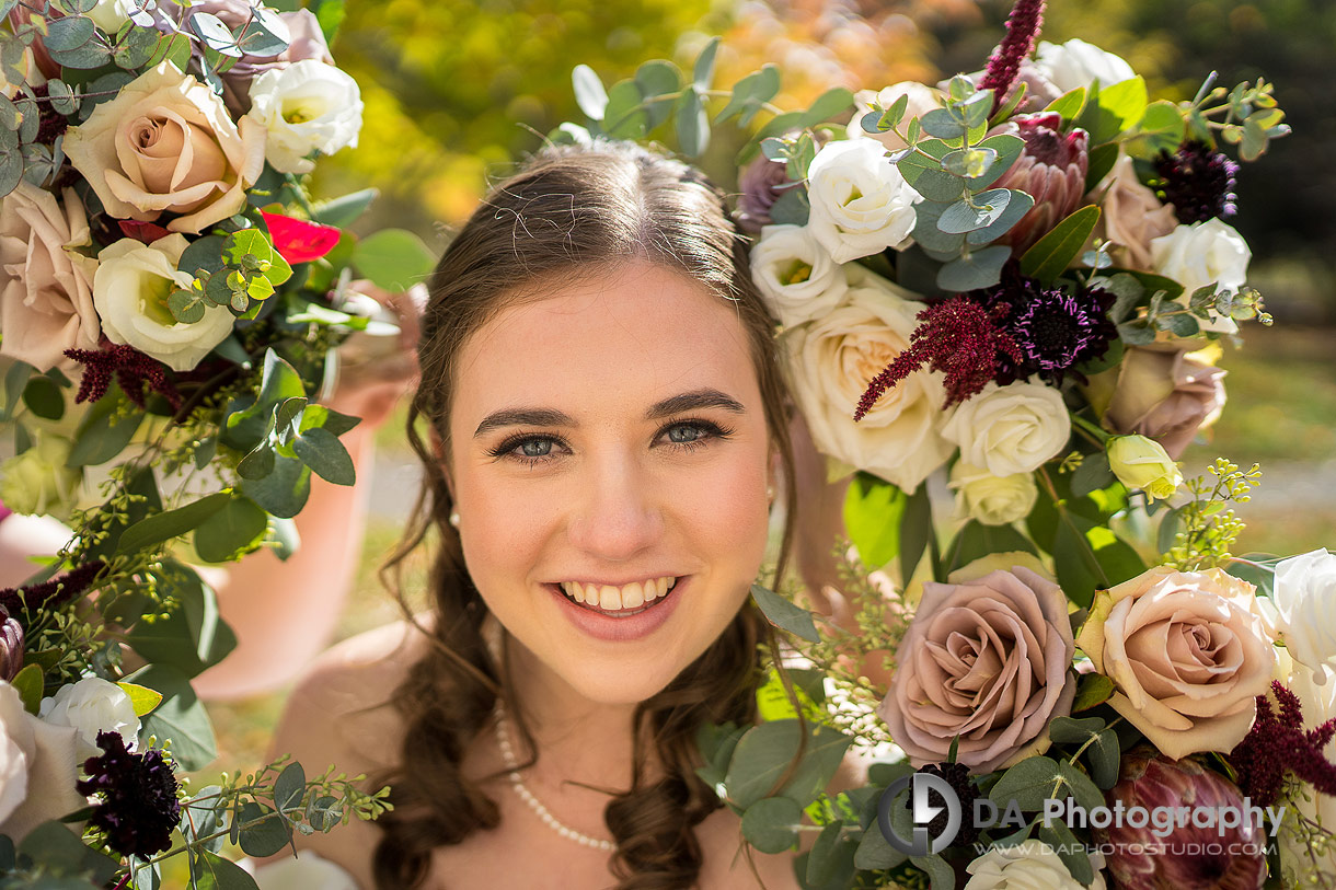 Brides at Hermitage Ruins