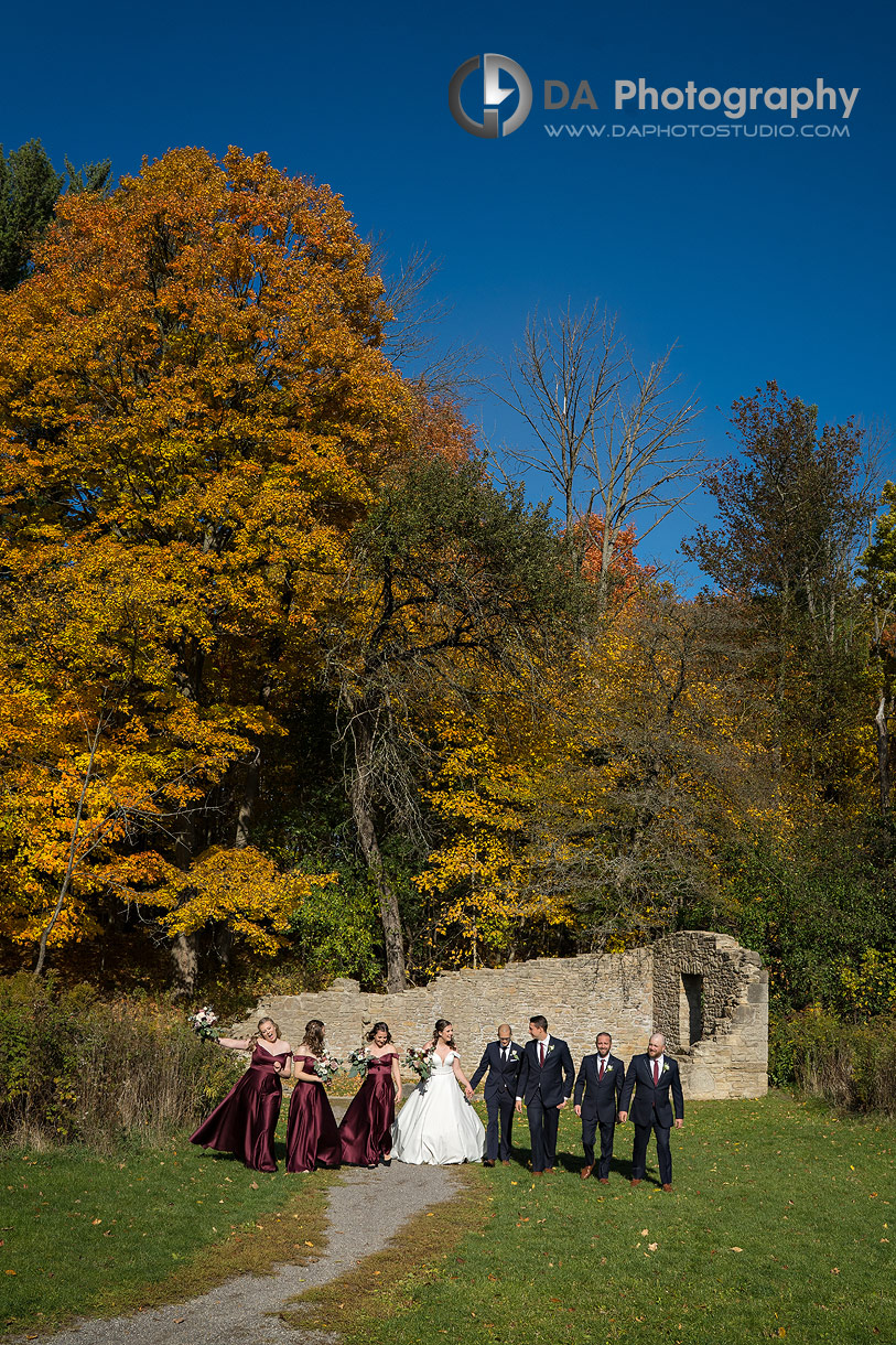 Hermitage Ruins Wedding Party