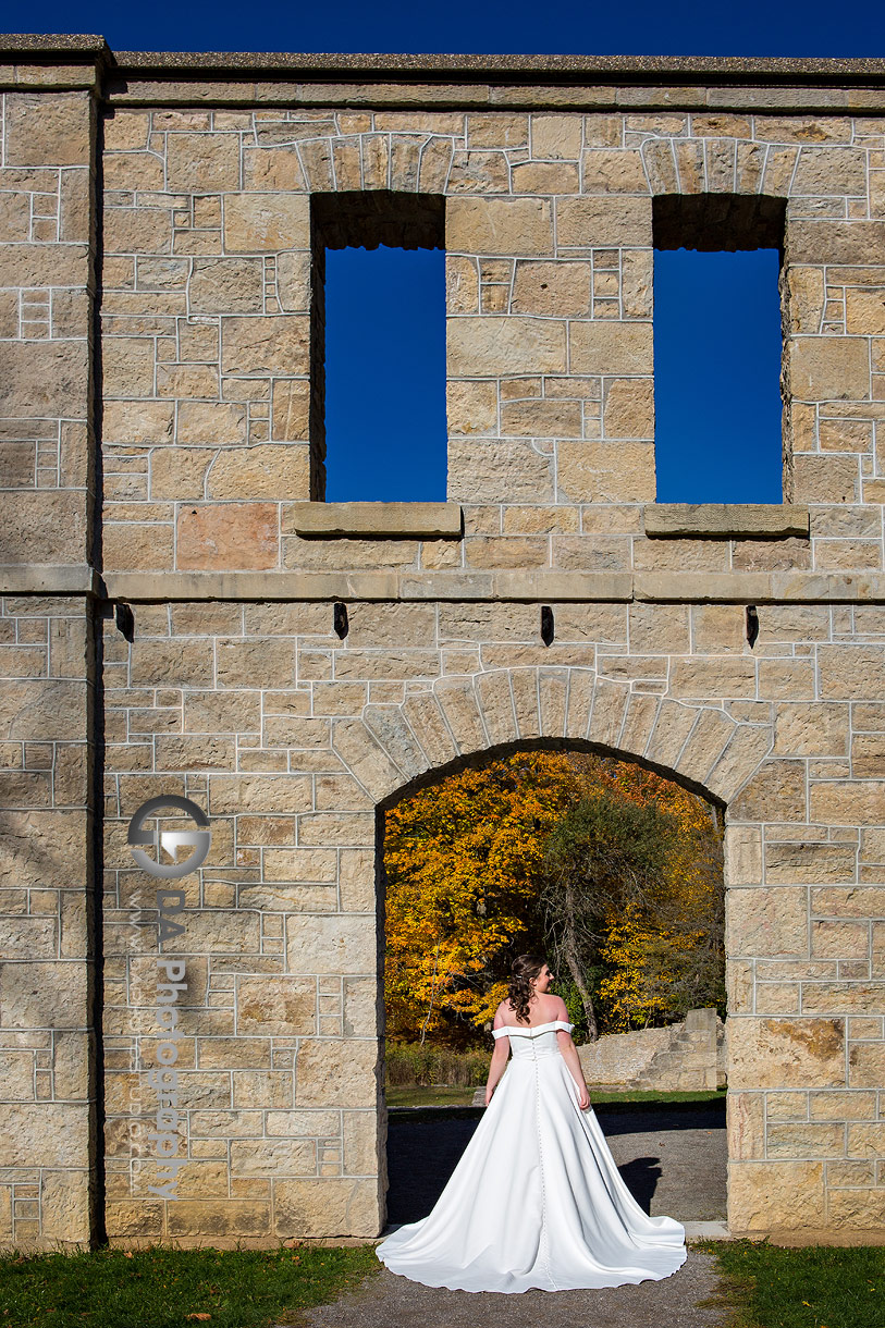 Wedding Dress at Ancaster Mill