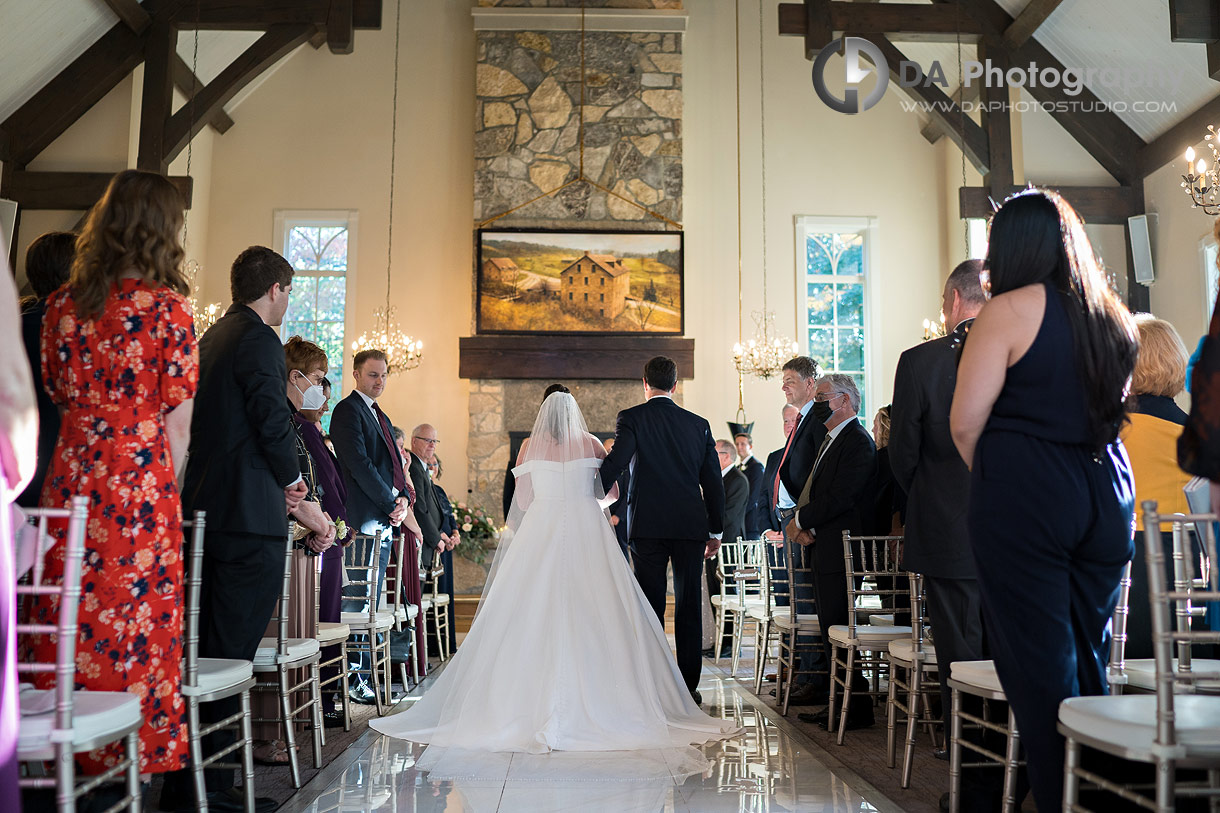 Wedding Ceremonies at Ancaster Mill in Miller Chapel