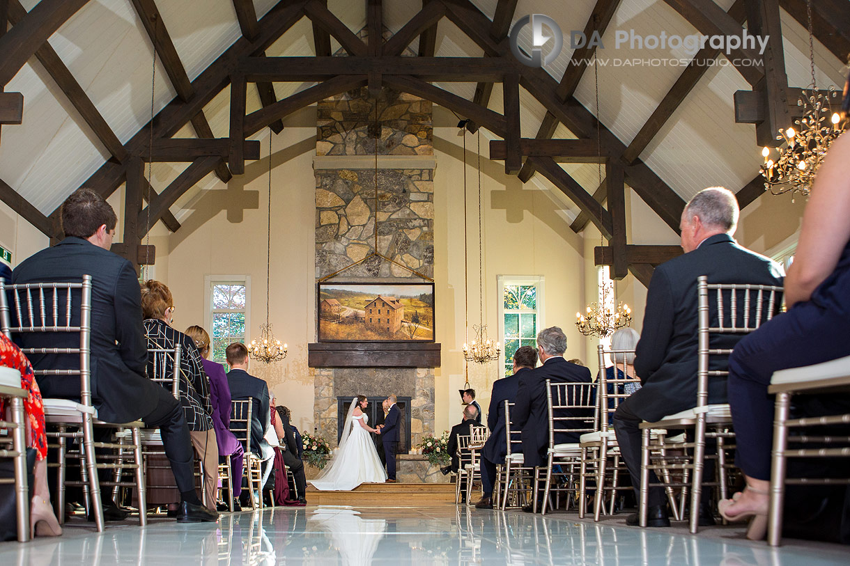 Weddings at Ancaster Mill in Miller Chapel