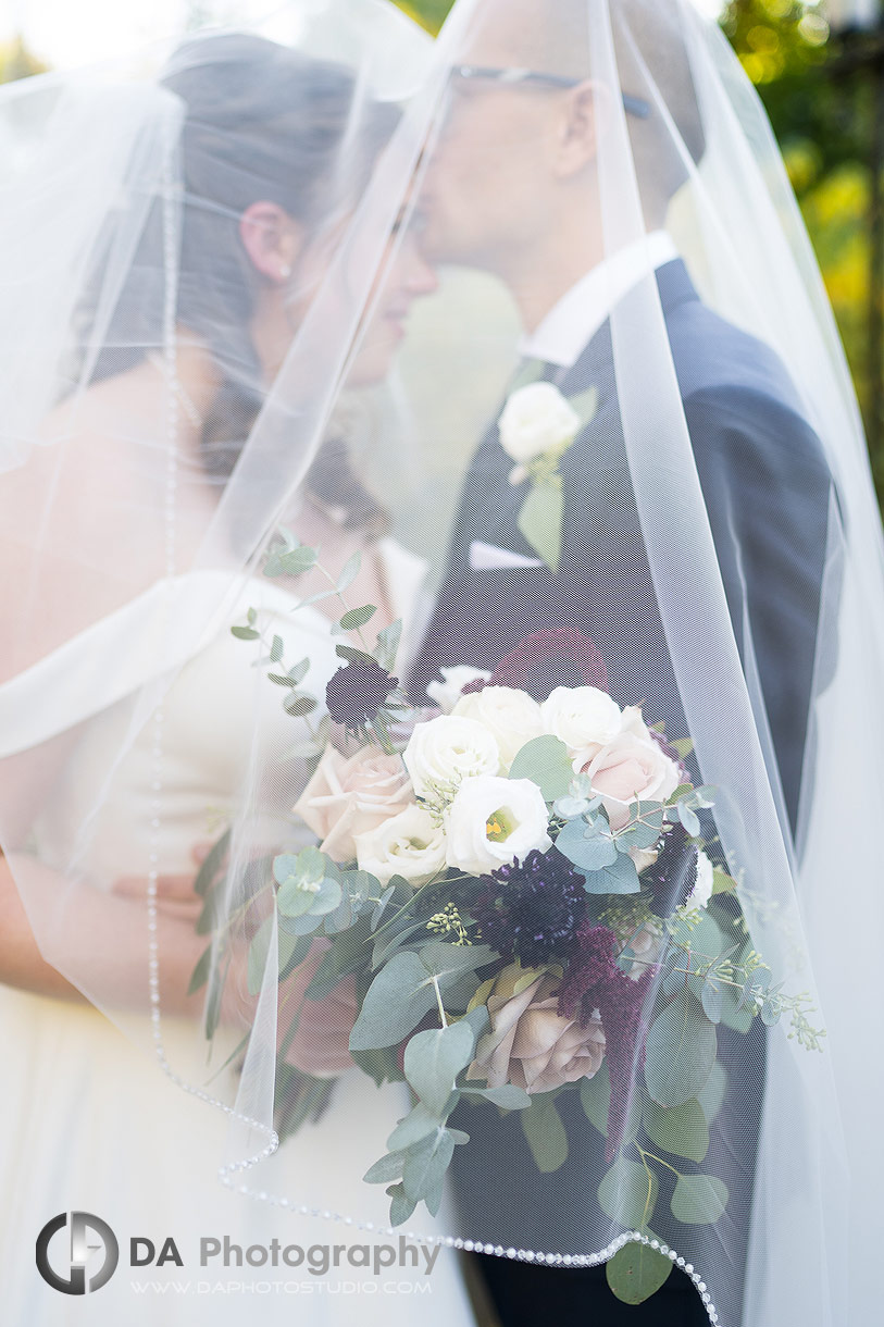 Wedding Photos at Ancaster Mill in autumn