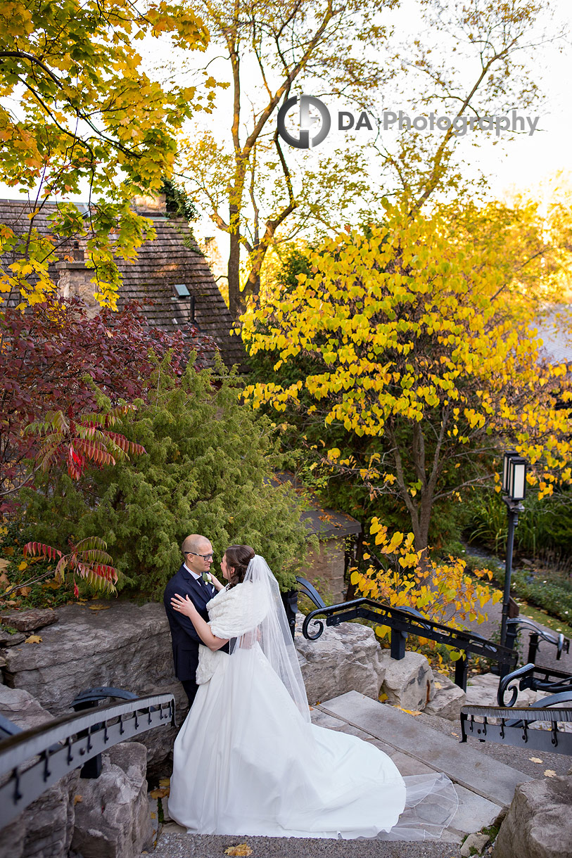 Ancaster Mill Weddings in fall