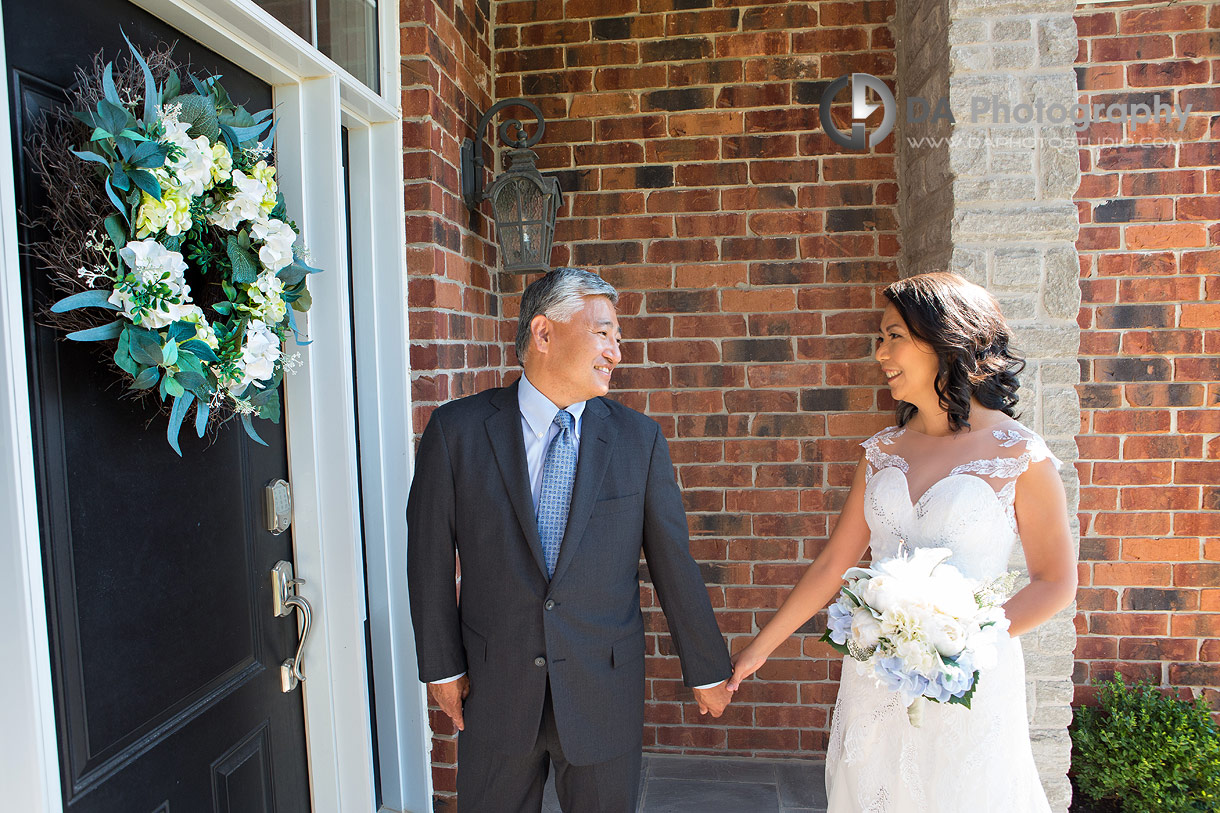 Bride and Groom in Guelph