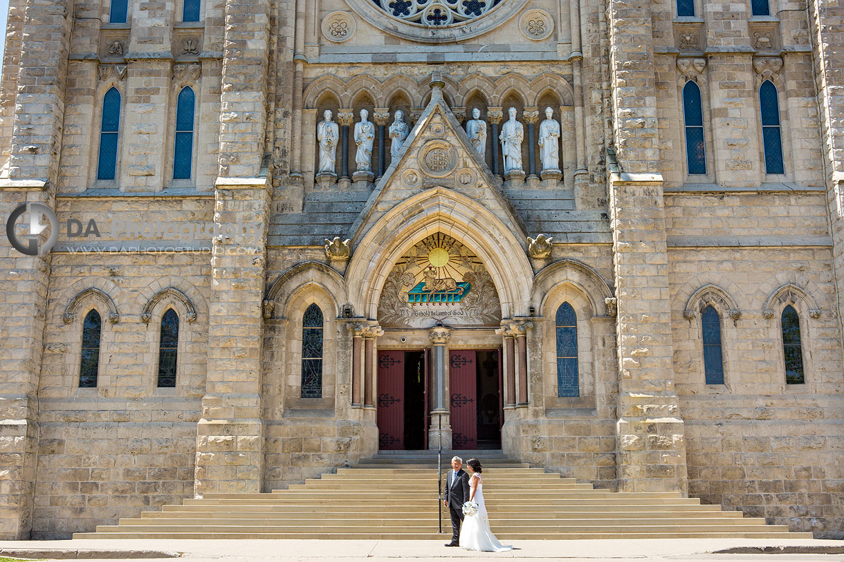 Wedding Photographer at Basilica of Our Lady of the Immaculate in Guelph