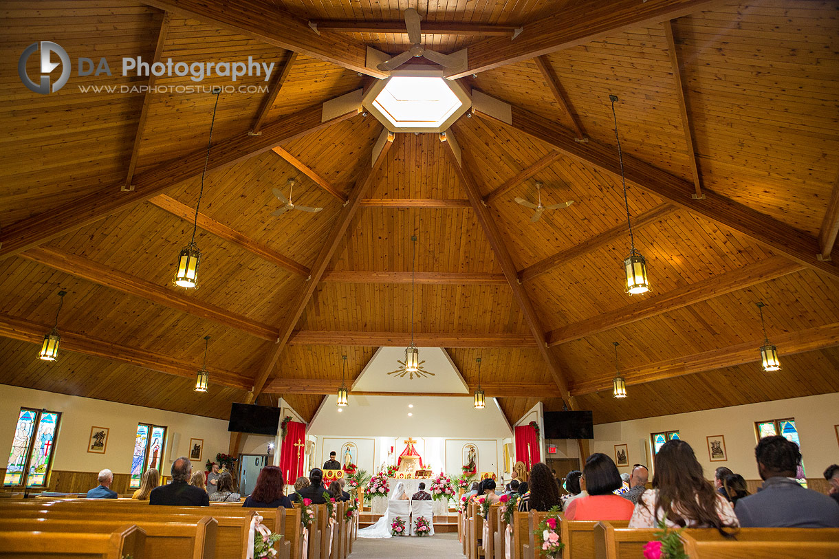 Wedding Ceremony at St. Therese Catholic Parish