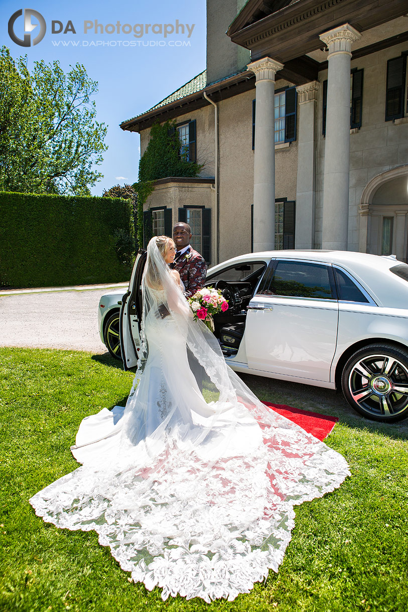 Bride and Groom at Parkwood Estate Wedding