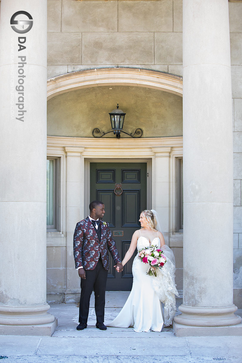 Bride and Groom at Parkwood Estate Wedding