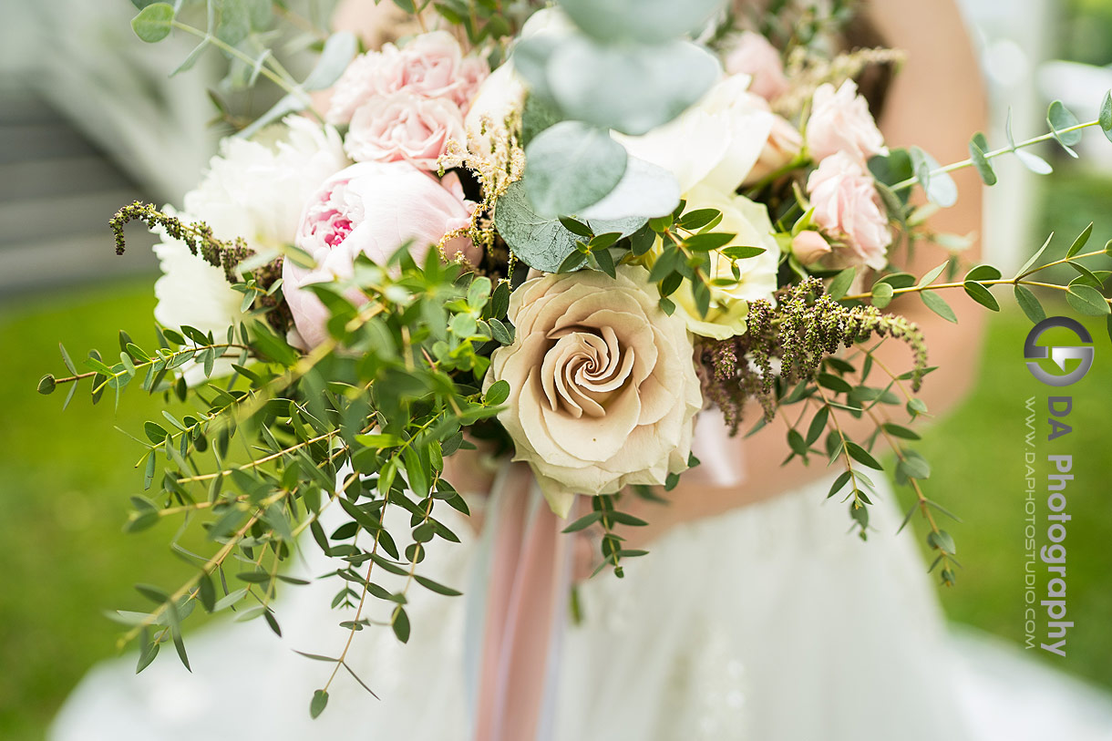 Wedding flowers at the Charles Hotel